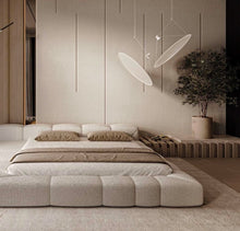 Load image into Gallery viewer, Grey Scheme Low Platform Bed Frame