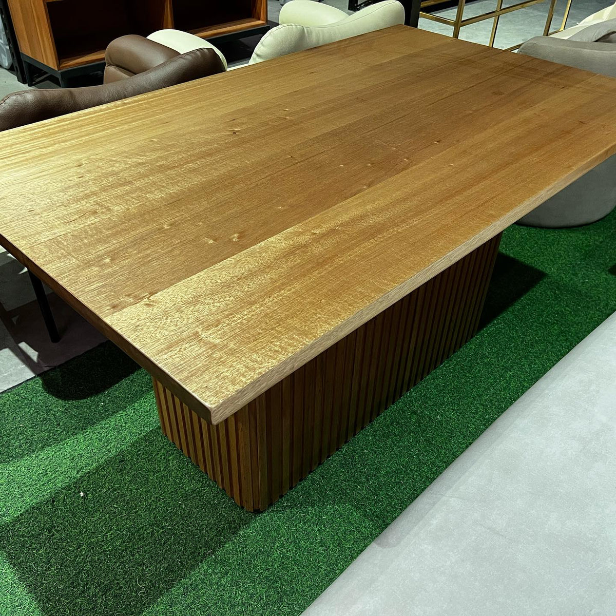 23189 Groove Full Base Table Dedipo Furniture Depot