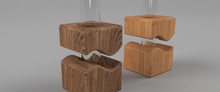 Load image into Gallery viewer, TimberBloom Wooden Vase