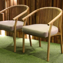 Load image into Gallery viewer, 2447 Havana Teak Wood Chair