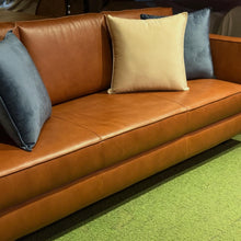 Load image into Gallery viewer, 25142 Genuine Leather Couch
