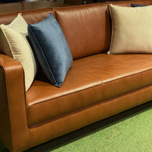 Load image into Gallery viewer, 25142 Genuine Leather Couch