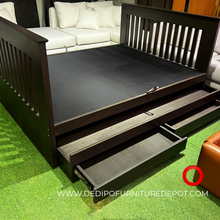 Load image into Gallery viewer, Bella Bedframe V2 (w/ pullout bed and drawer)