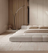 Load image into Gallery viewer, Grey Scheme Low Platform Bed Frame