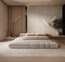 Load image into Gallery viewer, Grey Scheme Low Platform Bed Frame