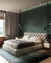 Load image into Gallery viewer, Grosso Tufted Bed Frame