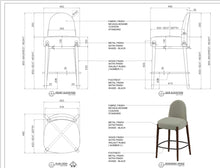 Load image into Gallery viewer, 23201 Bar Chair