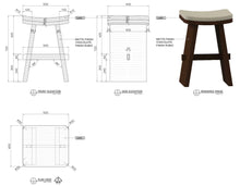 Load image into Gallery viewer, 2327 Bar Chair