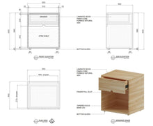 Load image into Gallery viewer, 23151 SIDE TABLE B