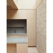 Load image into Gallery viewer, Japandi Theme : Kitchen Modular - Wood + Cement Finish