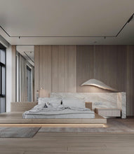 Load image into Gallery viewer, Toki Upholstered Platform Bedframe