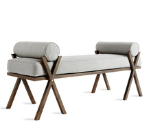 Load image into Gallery viewer, Ali Upholstered Bench