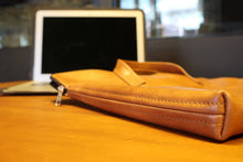 Load image into Gallery viewer, Genuine Leather Laptop Case