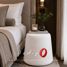 Load image into Gallery viewer, Helios Ottoman Side Table
