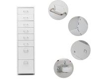 Load image into Gallery viewer, M-60 Metal 8-Drawer Steel Cabinet
