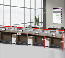 Load image into Gallery viewer, MO-02 4 Seater Workstation
