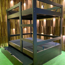 Load image into Gallery viewer, 2386 Charcoal Bunk Bed
