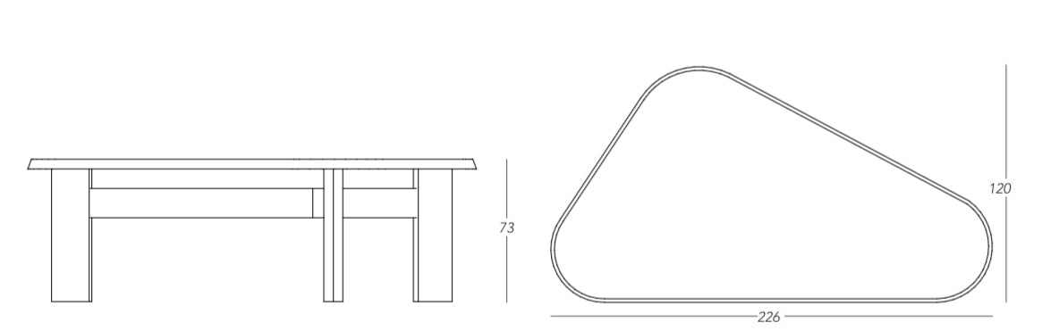 Tri Table – Dedipo Furniture Depot
