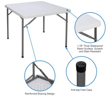 Load image into Gallery viewer, M-50 Foldable Square Outdoor Table

