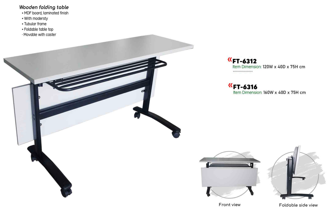 GD-FT6312-FT6316 Training Table