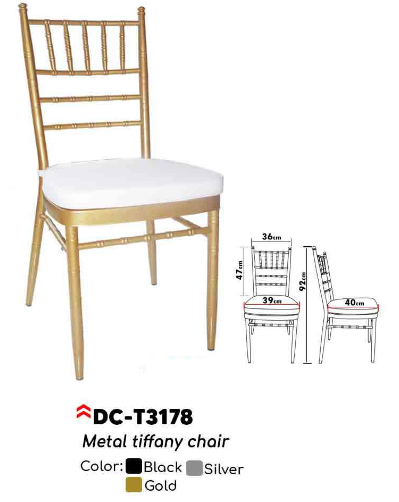 GD-DCT3178 Metal Tiffany Chair