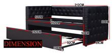 Load image into Gallery viewer, M-26 Sofa Bed with Pullout
