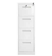 Load image into Gallery viewer, M-62 Vertical 4-Drawer with Safe Vault &amp; Keys Manual-combination keylock Steel Filing Cabinet (Black, White)
