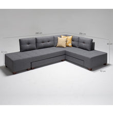 Load image into Gallery viewer, Qi Convertible Sofa
