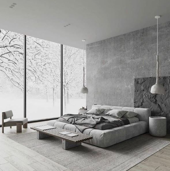 Grey Scheme Bedroom