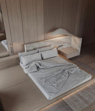 Load image into Gallery viewer, Toki Upholstered Platform Bedframe

